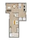 One Bedroom-08 Tier